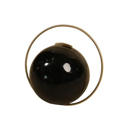 Auvre Lifestyle Women's Midnight Orb Clutch Bag - Black