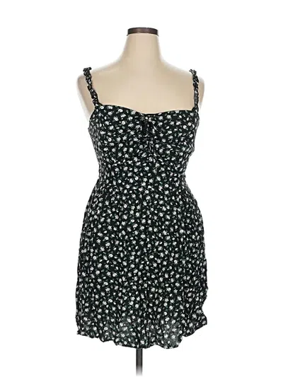 Pre-owned Auw Casual Dress In Black