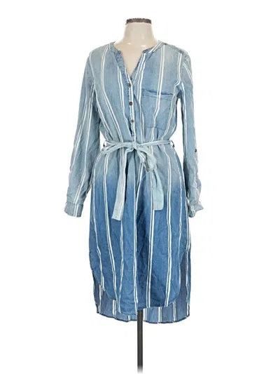 Pre-owned Auw Casual Dress In Blue