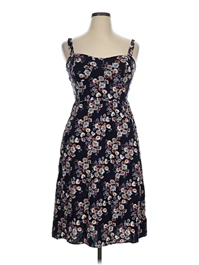 Pre-owned Auw Casual Dress In Blue
