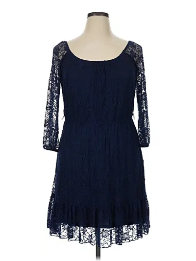 Pre-owned Auw Cocktail Dress In Blue