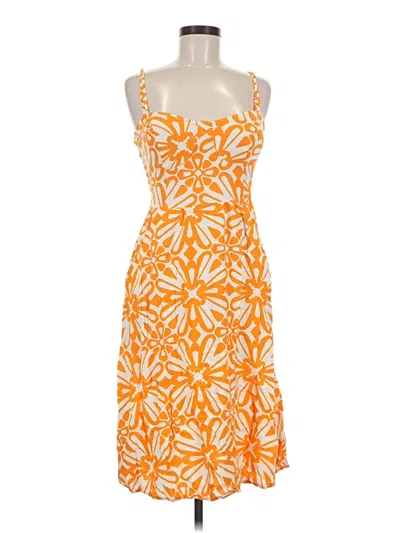 Pre-owned Auw Cocktail Dress In Orange