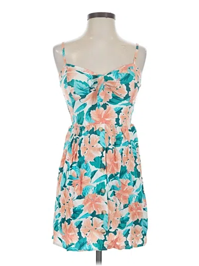 Pre-owned Auw Cocktail Dress In Teal