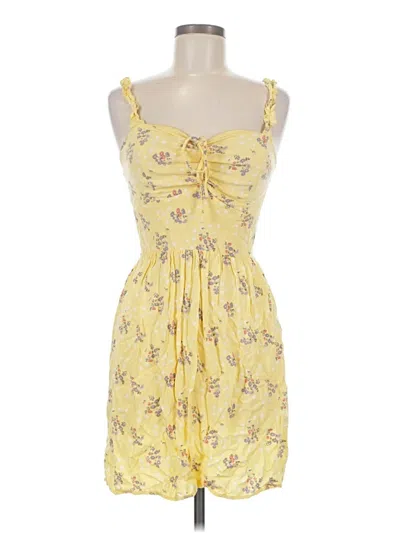 Pre-owned Auw Cocktail Dress In Yellow