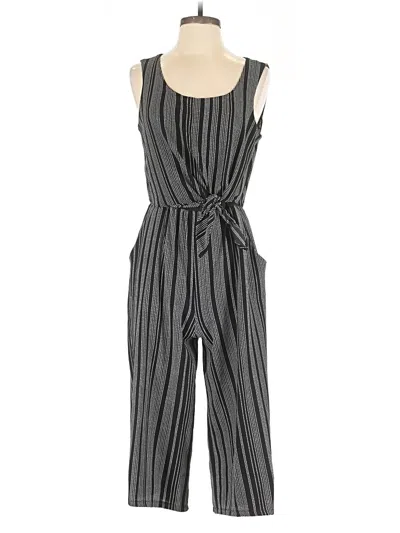 Pre-owned Auw Jumpsuit In Gray