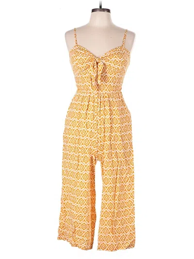 Pre-owned Auw Romper In Yellow