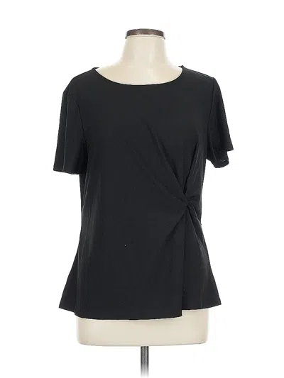 Pre-owned Auw Short Sleeve T-shirt In Black