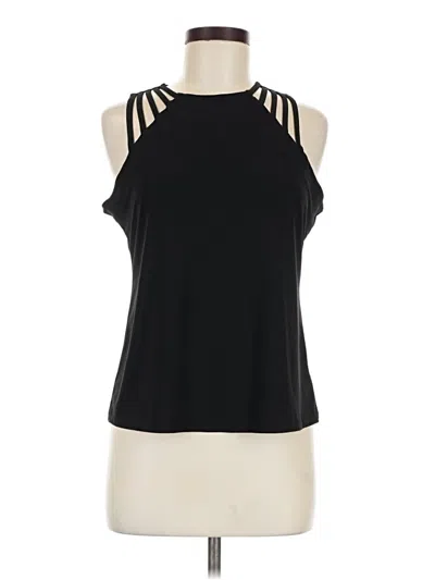 Pre-owned Auw Sleeveless Blouse In Black
