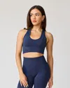 Ava Active Airlite Seamless Bra In Blue