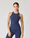 Ava Active Hera Racerback Tank In Blue