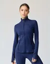 Ava Active Hera Zip Up Jacket In Blue