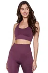 Ava Active Seamless Bra In Pink