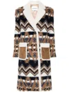 Ava Adore Aztec-pattern Coat