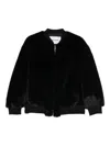 Ava Adore Faux-fur Jacket In Black