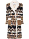 Ava Adore Aztec-pattern Coat