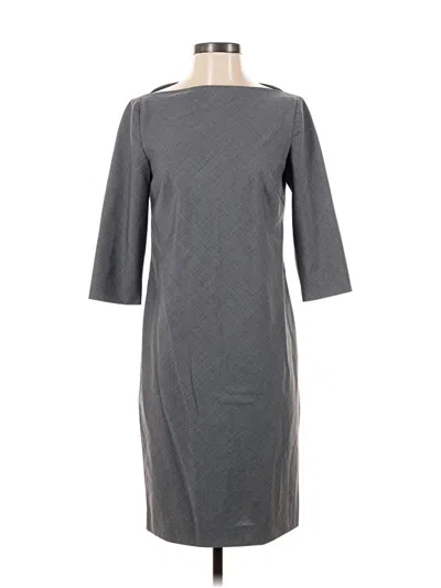 Pre-owned Ava & Aiden Casual Dress In Gray