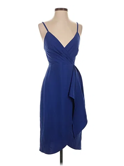Pre-owned Ava & Aiden Cocktail Dress In Blue
