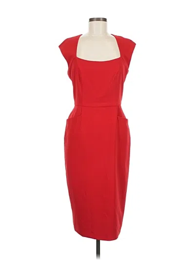 Pre-owned Ava & Aiden Cocktail Dress In Red