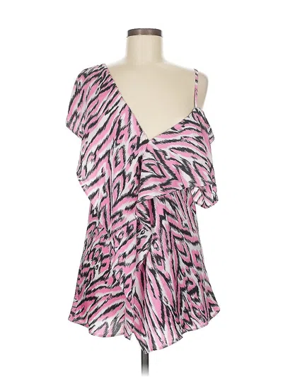 Pre-owned Ava & Aiden Sleeveless Blouse In Pink