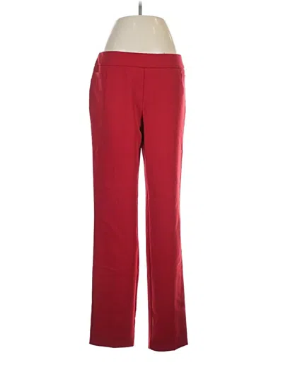 Pre-owned Ava & Grace Casual Pants In Red