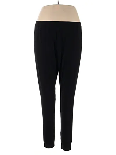 Pre-owned Ava & Viv Active Pants In Black