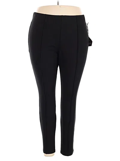 Pre-owned Ava & Viv Active Pants In Black
