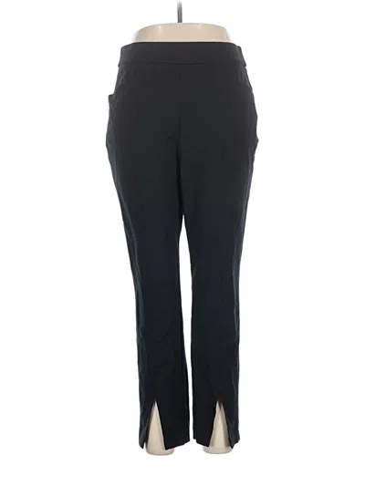 Pre-owned Ava & Viv Active Pants In Black