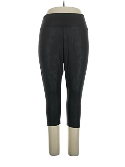 Pre-owned Ava & Viv Active Pants In Black