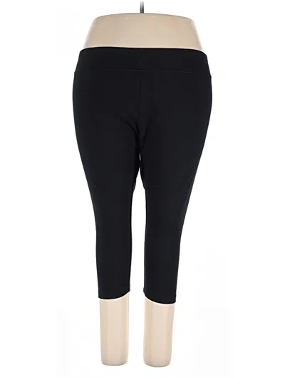 Pre-owned Ava & Viv Active Pants In Black