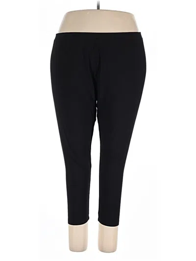Pre-owned Ava & Viv Active Pants In Black