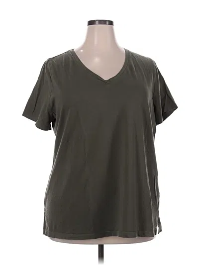Pre-owned Ava & Viv Active T-shirt In Green