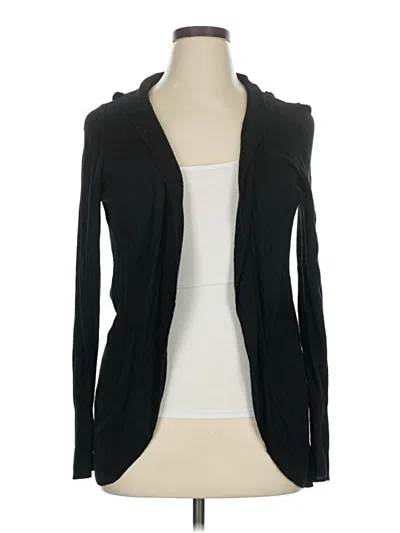 Pre-owned Ava & Viv Cardigan Sweater In Black