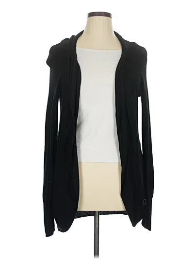 Pre-owned Ava & Viv Cardigan Sweater In Black
