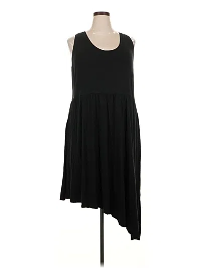 Pre-owned Ava & Viv Casual Dress In Black
