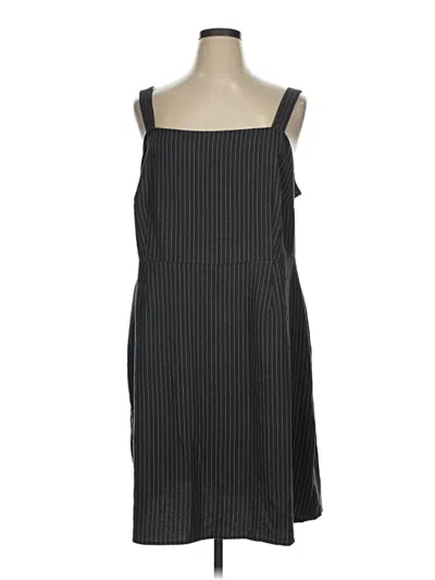 Pre-owned Ava & Viv Casual Dress In Black