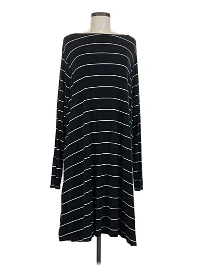 Pre-owned Ava & Viv Casual Dress In Black