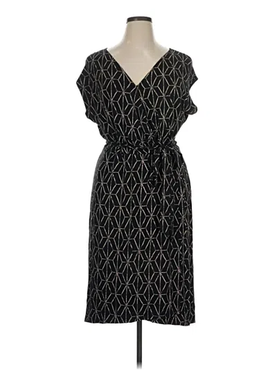 Pre-owned Ava & Viv Casual Dress In Black
