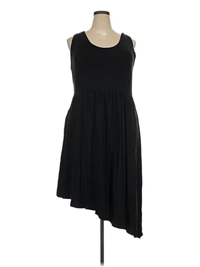 Pre-owned Ava & Viv Casual Dress In Black