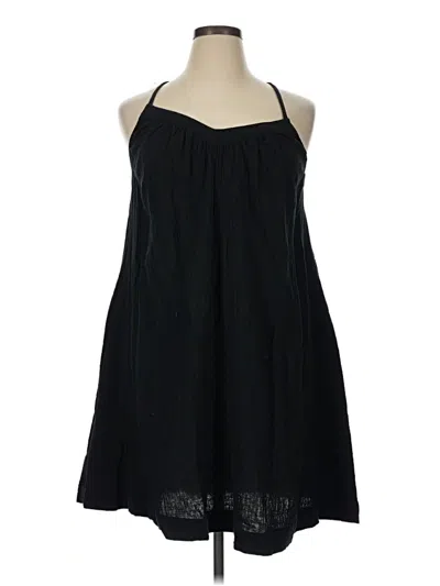 Pre-owned Ava & Viv Casual Dress In Black