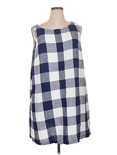 Pre-owned Ava & Viv Casual Dress In Blue