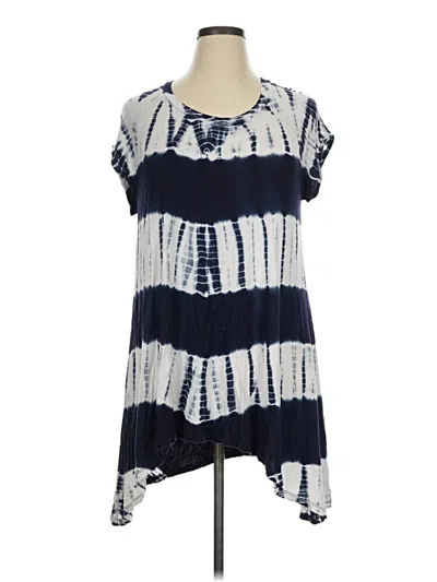 Pre-owned Ava & Viv Casual Dress In Blue