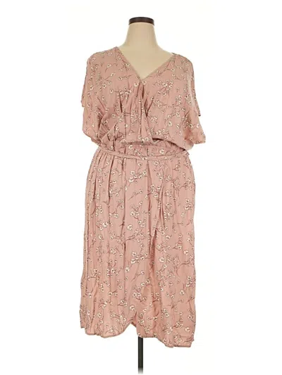 Pre-owned Ava & Viv Casual Dress In Brown