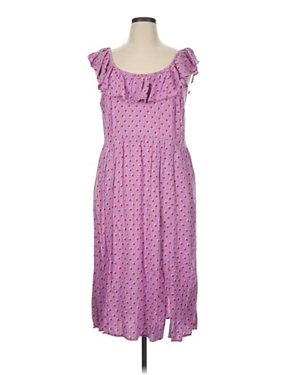 Pre-owned Ava & Viv Casual Dress In Pink