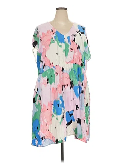 Pre-owned Ava & Viv Casual Dress In Pink
