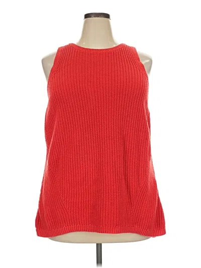 Pre-owned Ava & Viv Casual Dress In Red
