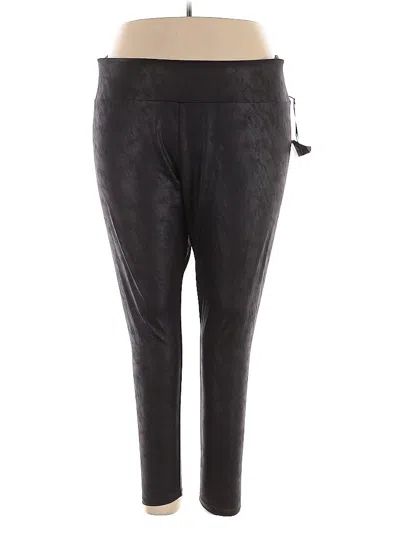 Pre-owned Ava & Viv Casual Pants In Black