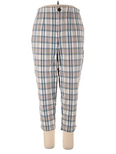 Pre-owned Ava & Viv Casual Pants In Blue