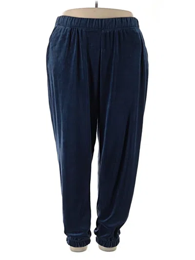 Pre-owned Ava & Viv Casual Pants In Blue