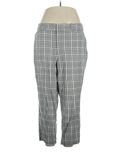 Pre-owned Ava & Viv Casual Pants In Gray
