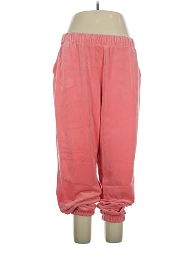 Pre-owned Ava & Viv Casual Pants In Pink